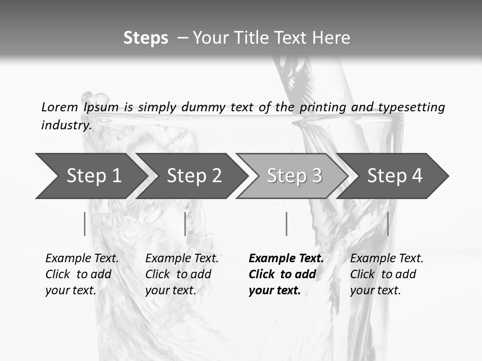 Sample Clean Water PowerPoint Template