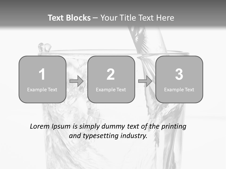 Sample Clean Water PowerPoint Template