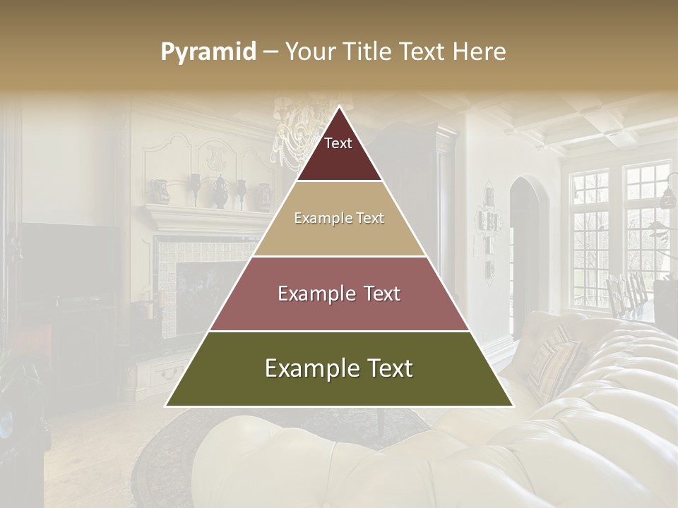 Living Couch Home PowerPoint Template