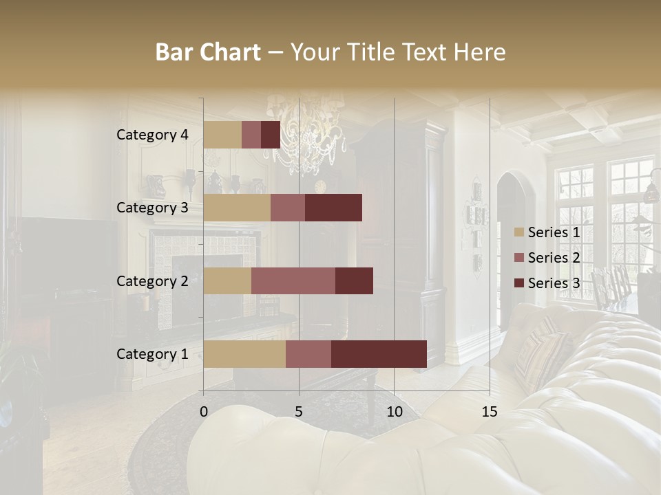 Living Couch Home PowerPoint Template