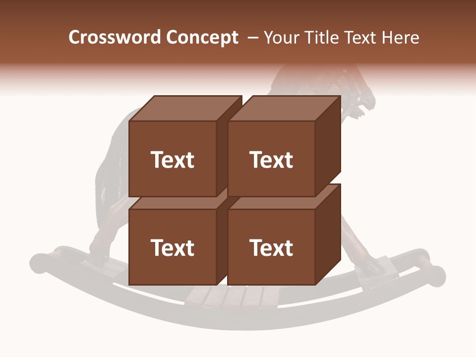 Wood Pony Vintage PowerPoint Template