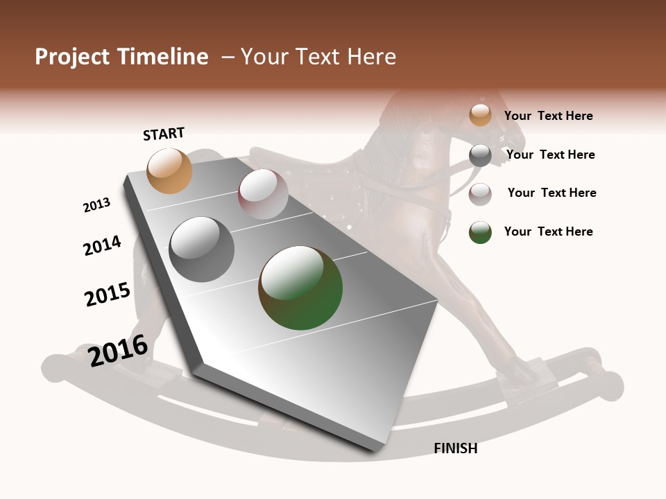 Wood Pony Vintage PowerPoint Template