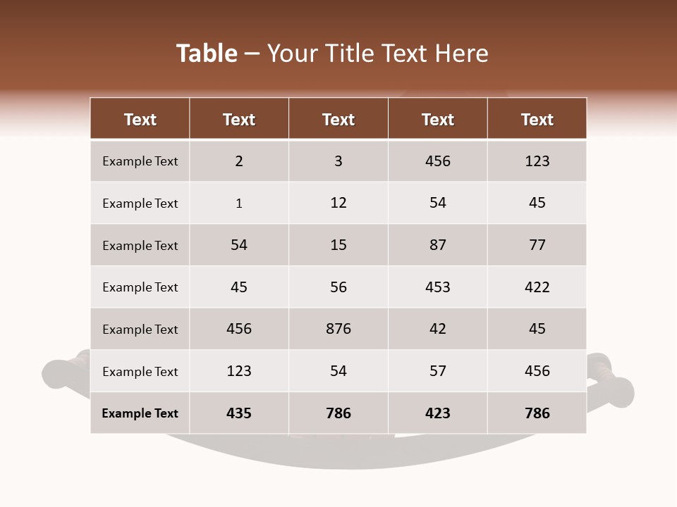 Wood Pony Vintage PowerPoint Template