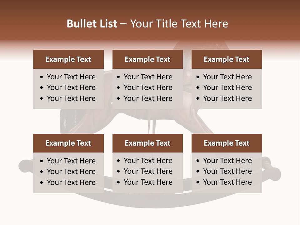 Wood Pony Vintage PowerPoint Template