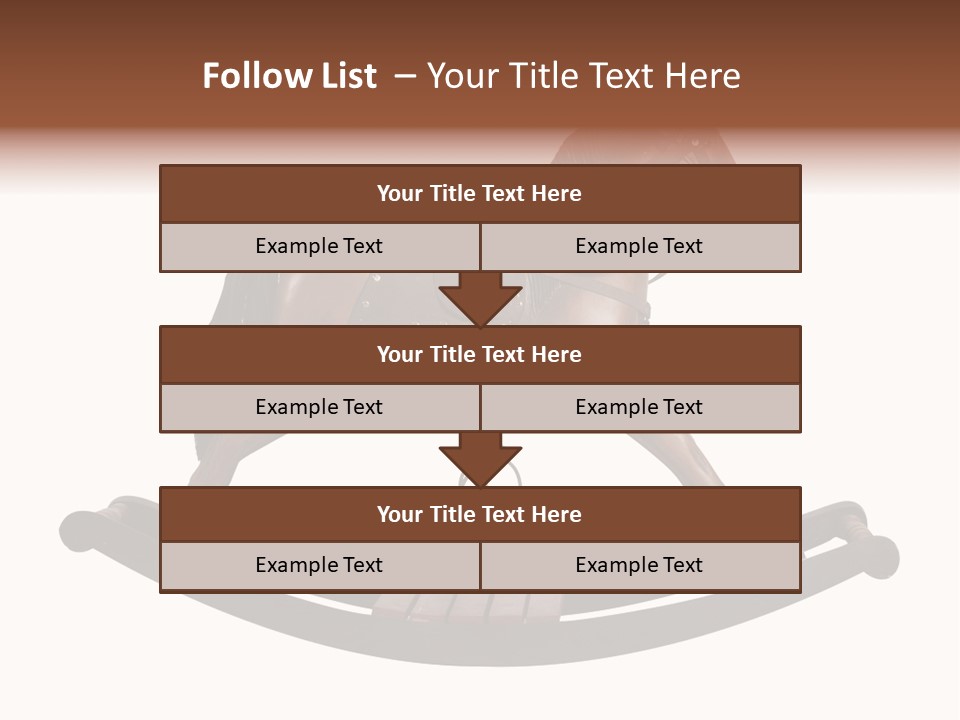 Wood Pony Vintage PowerPoint Template