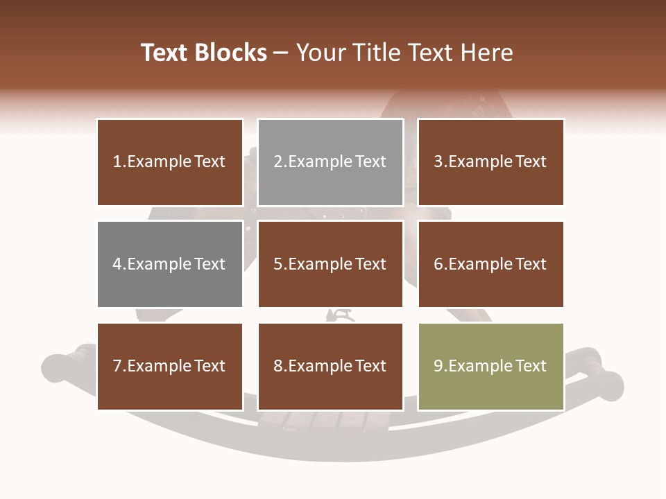 Wood Pony Vintage PowerPoint Template