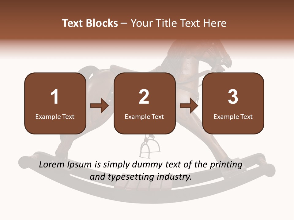 Wood Pony Vintage PowerPoint Template