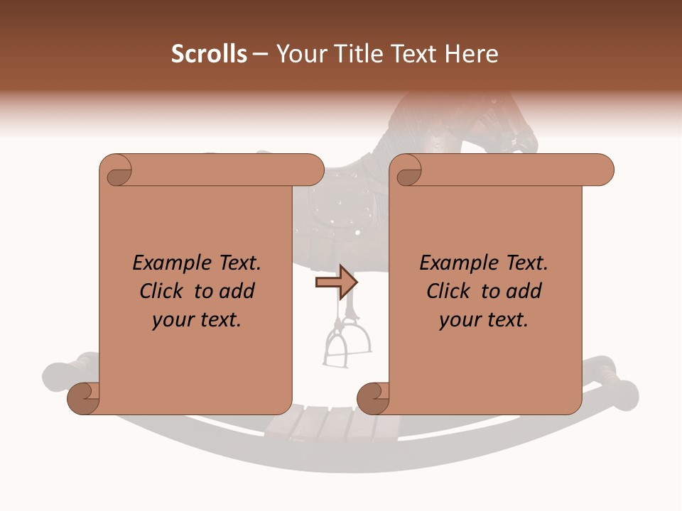 Wood Pony Vintage PowerPoint Template