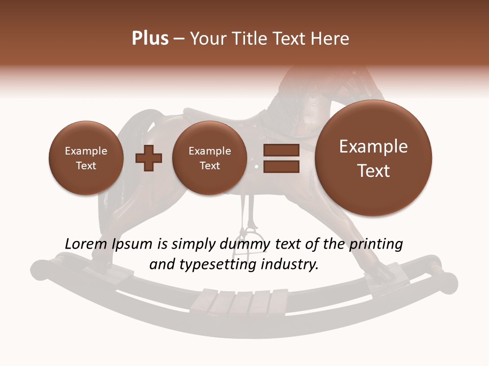 Wood Pony Vintage PowerPoint Template