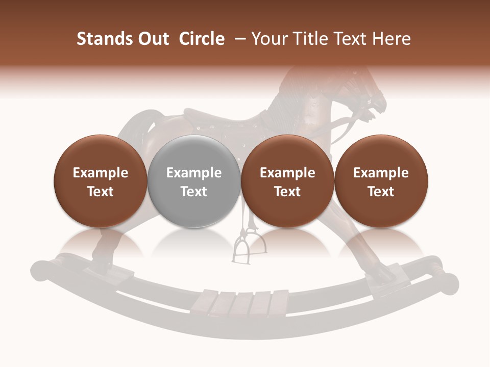 Wood Pony Vintage PowerPoint Template