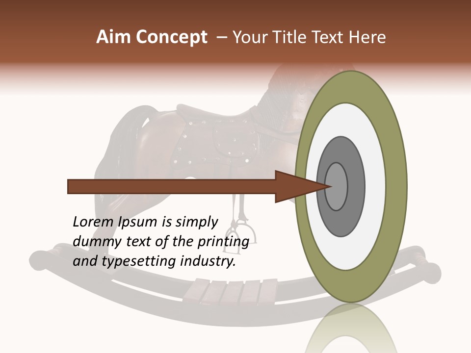 Wood Pony Vintage PowerPoint Template