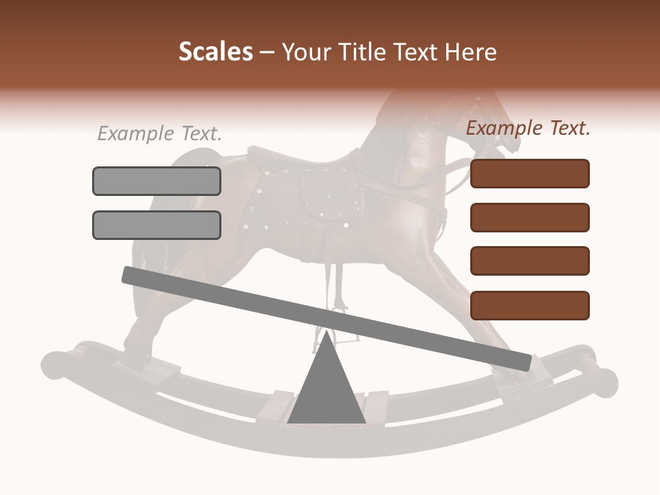 Wood Pony Vintage PowerPoint Template