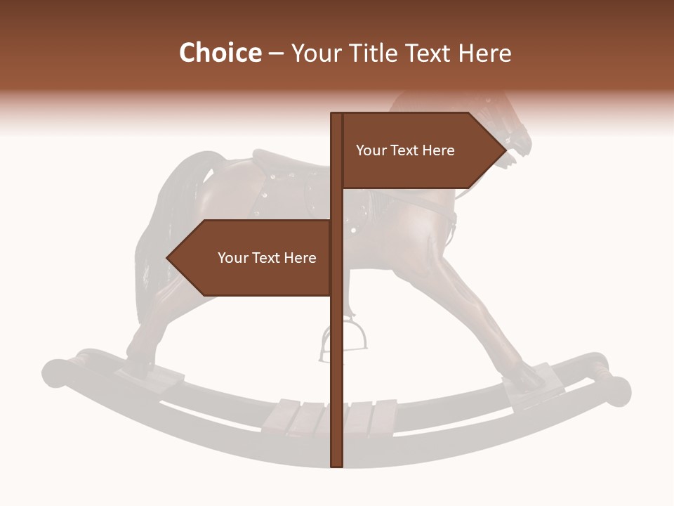Wood Pony Vintage PowerPoint Template