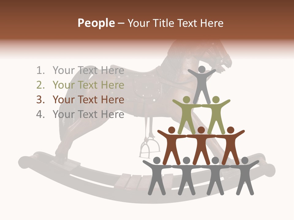 Wood Pony Vintage PowerPoint Template