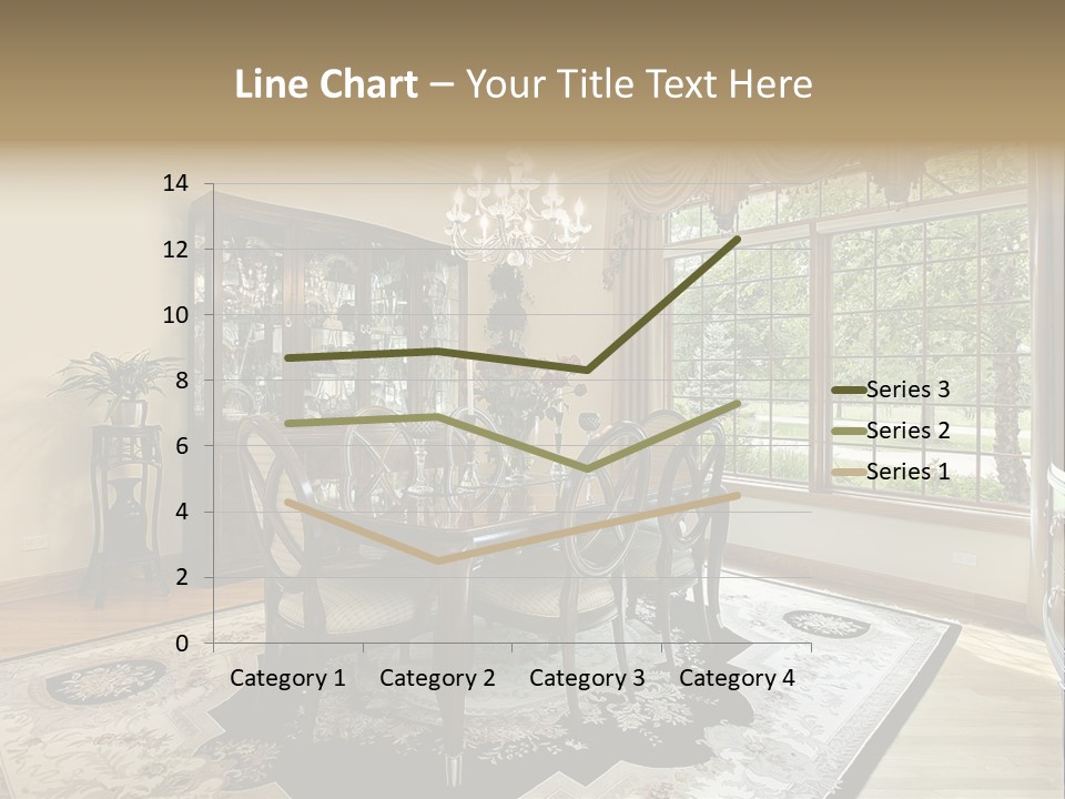 Chair Dwelling Suburbs PowerPoint Template