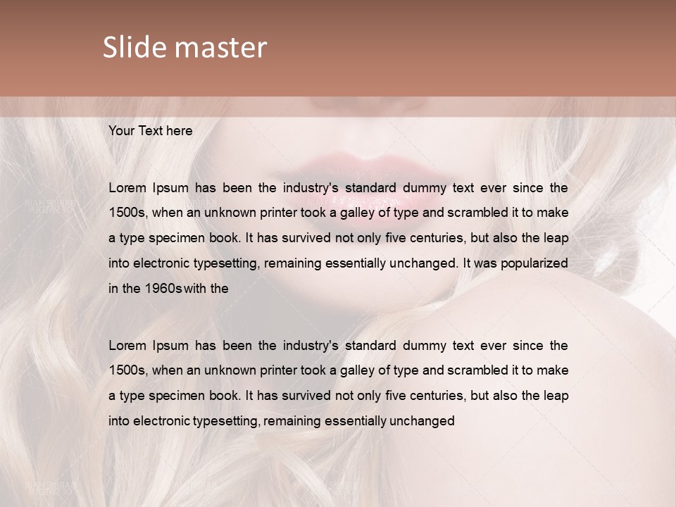 Studio Girl Exquisite PowerPoint Template