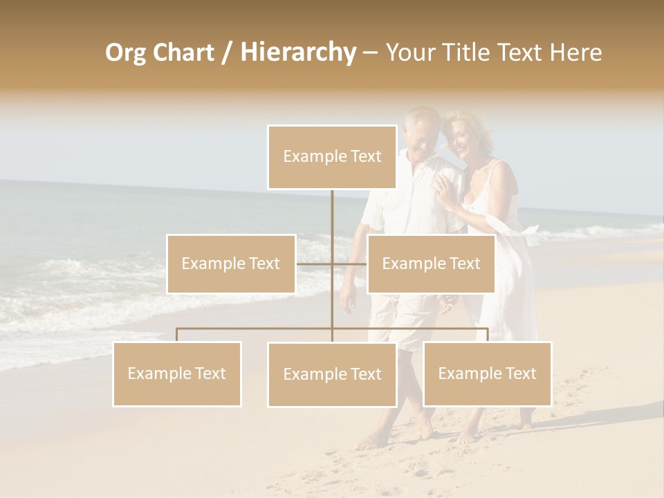 Woman Looking Vacation PowerPoint Template