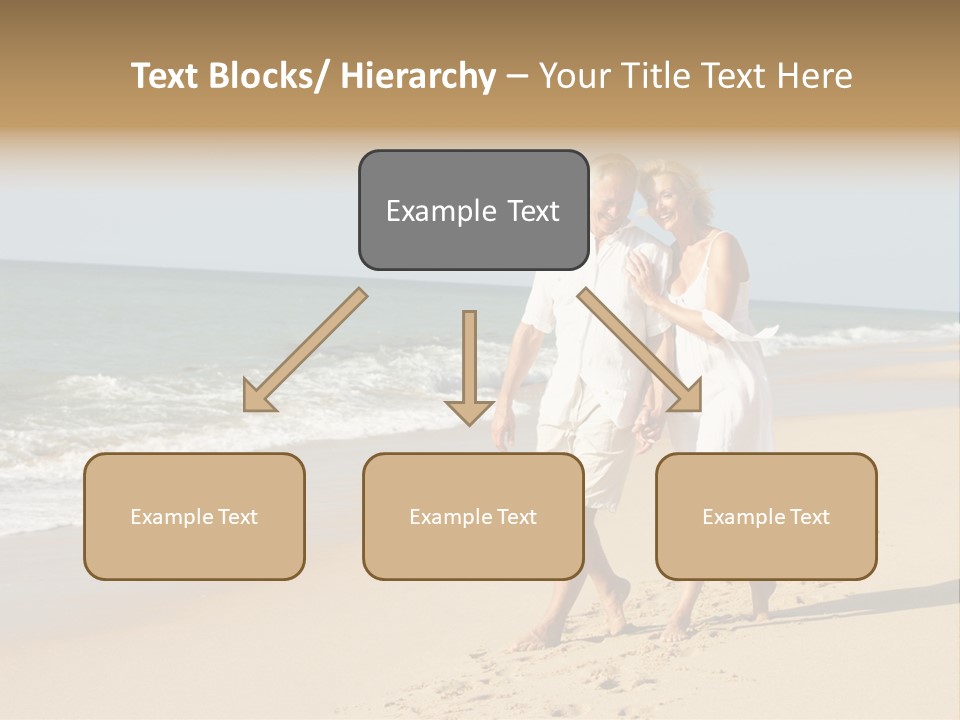 Woman Looking Vacation PowerPoint Template