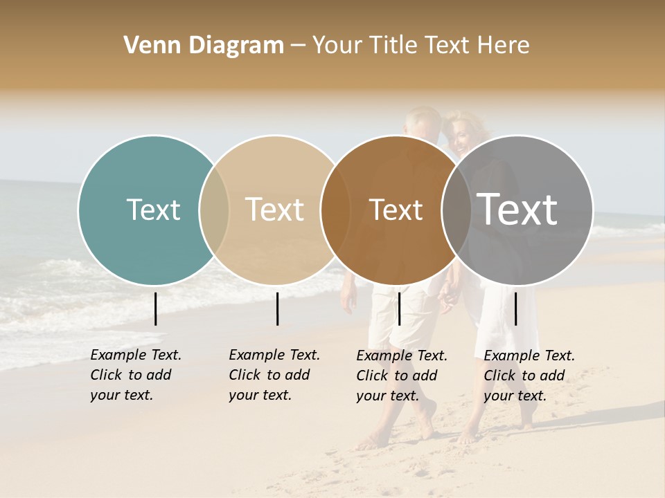 Woman Looking Vacation PowerPoint Template