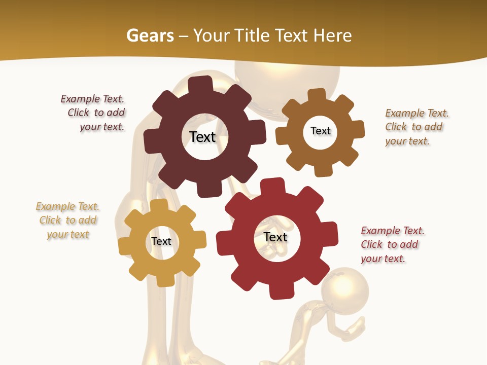 Hair Face Artistic PowerPoint Template