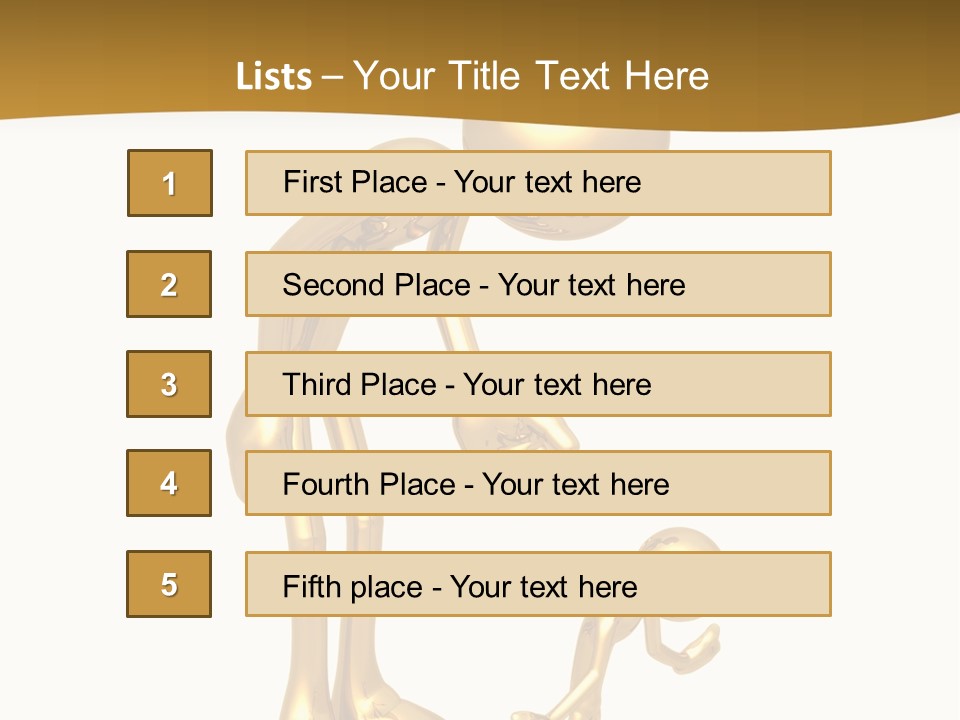 Hair Face Artistic PowerPoint Template