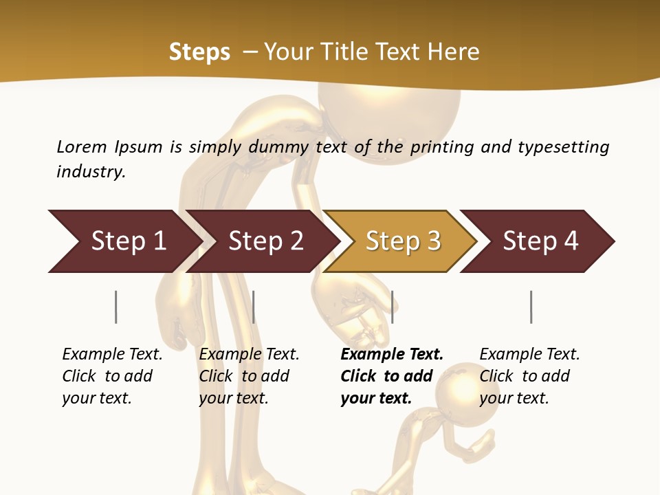 Hair Face Artistic PowerPoint Template