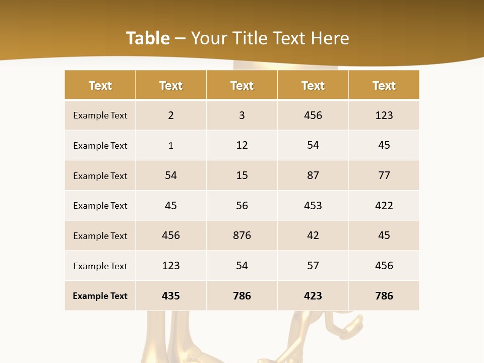 Hair Face Artistic PowerPoint Template