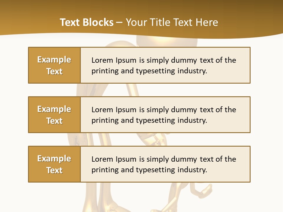 Hair Face Artistic PowerPoint Template