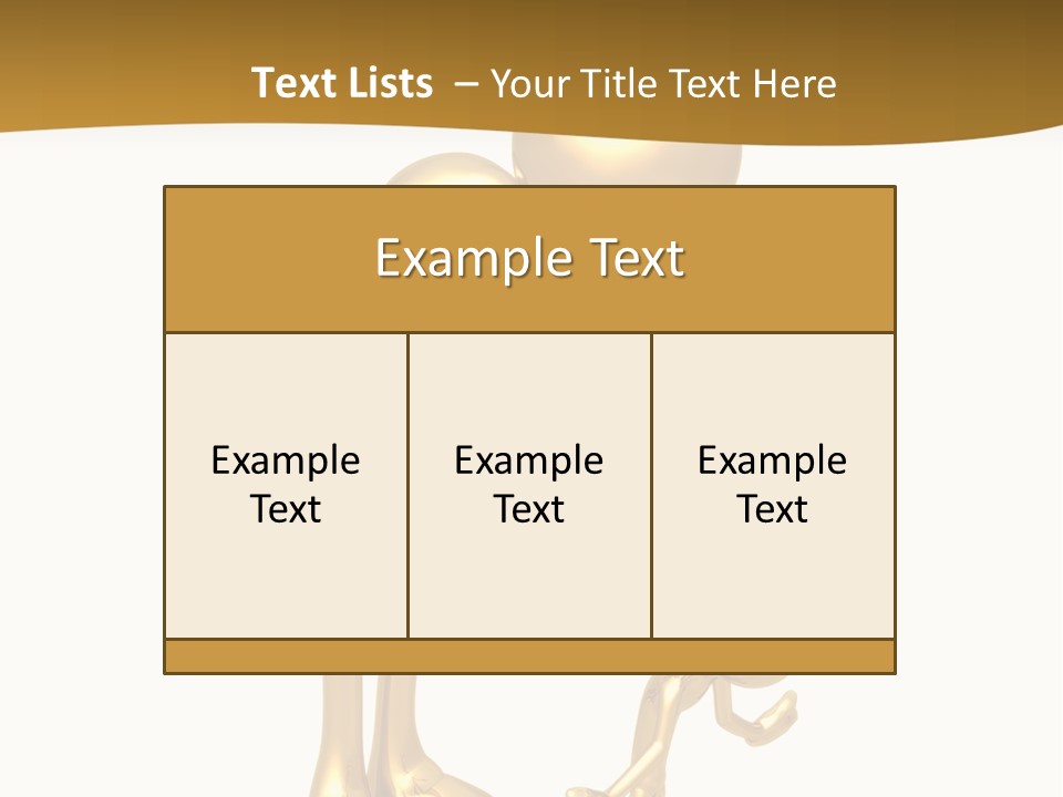 Hair Face Artistic PowerPoint Template
