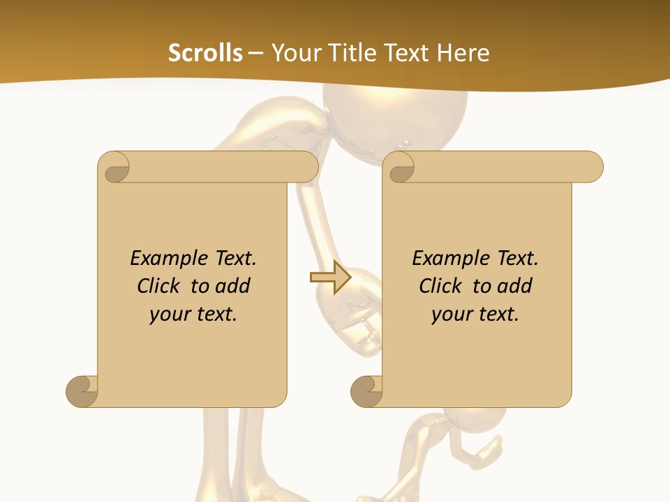 Hair Face Artistic PowerPoint Template