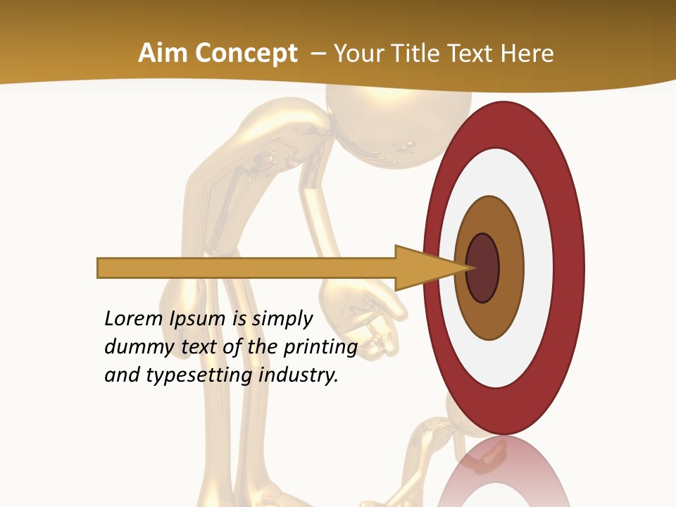 Hair Face Artistic PowerPoint Template