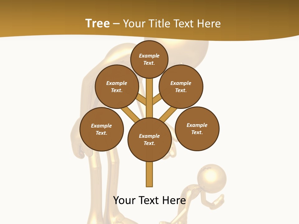 Hair Face Artistic PowerPoint Template