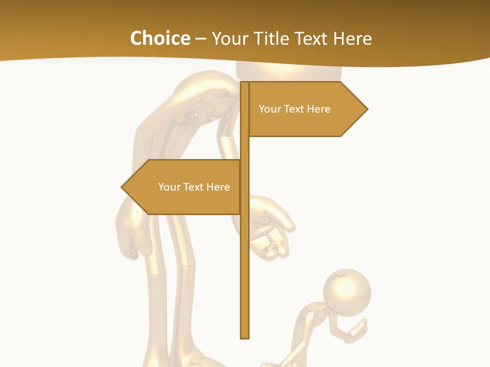 Hair Face Artistic PowerPoint Template