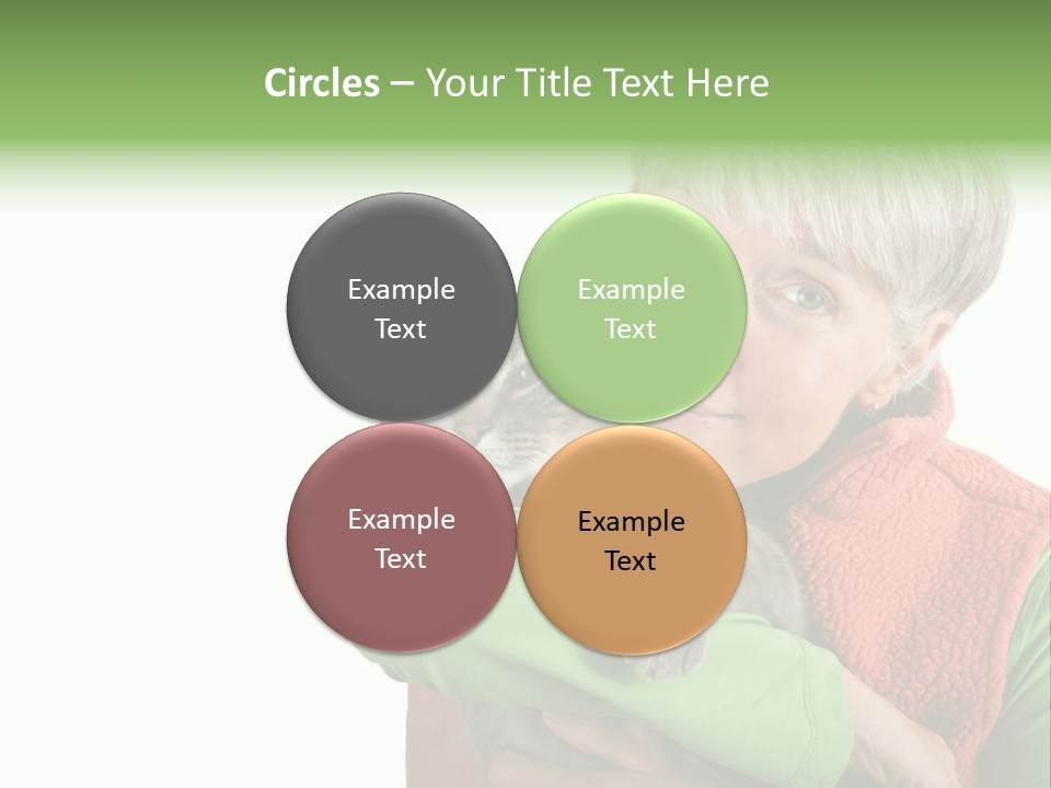 Lady Foot Background PowerPoint Template