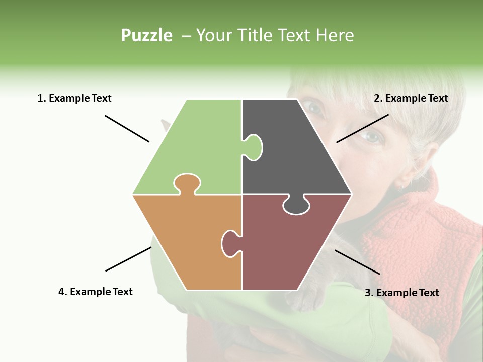 Lady Foot Background PowerPoint Template