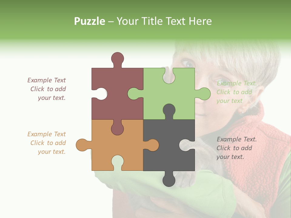 Lady Foot Background PowerPoint Template