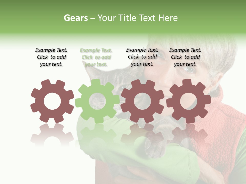 Lady Foot Background PowerPoint Template