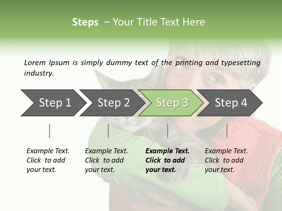 Lady Foot Background PowerPoint Template