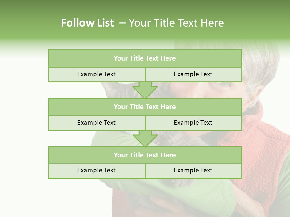 Lady Foot Background PowerPoint Template
