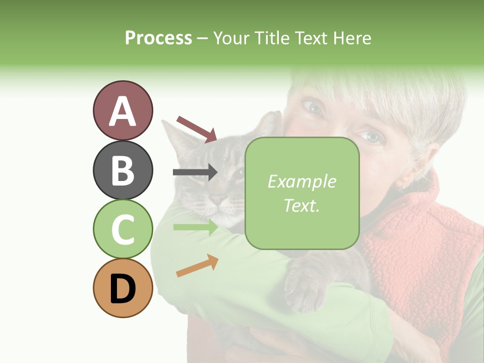 Lady Foot Background PowerPoint Template