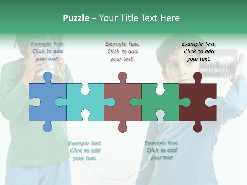 Technology Leisure Portrait PowerPoint Template