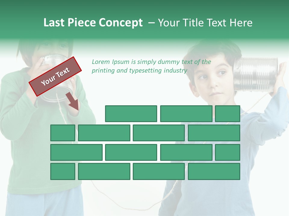 Technology Leisure Portrait PowerPoint Template