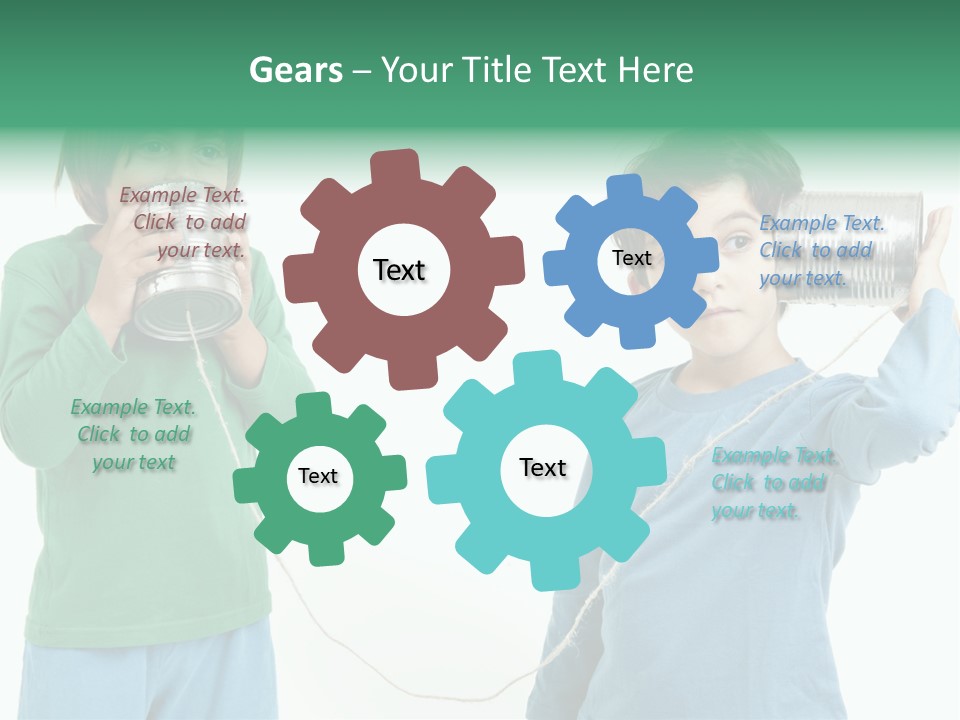 Technology Leisure Portrait PowerPoint Template