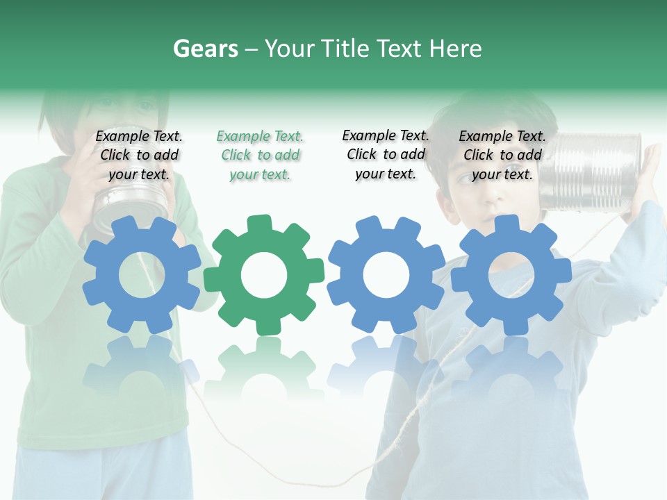 Technology Leisure Portrait PowerPoint Template