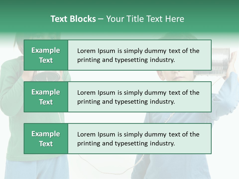 Technology Leisure Portrait PowerPoint Template