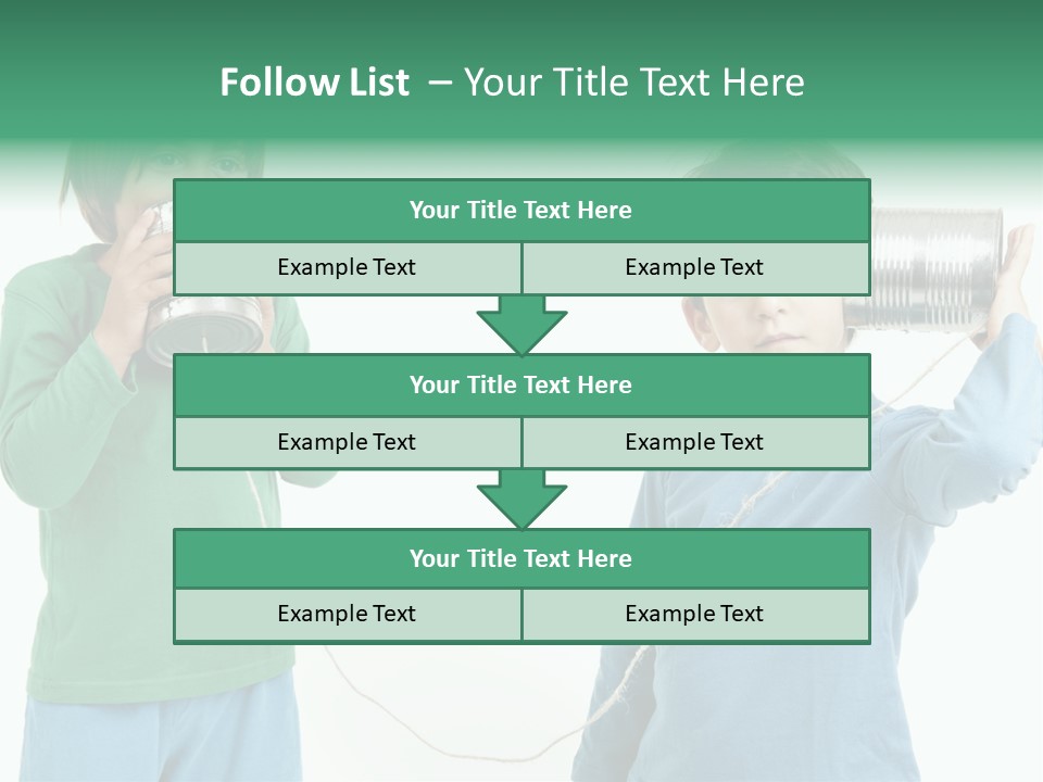 Technology Leisure Portrait PowerPoint Template