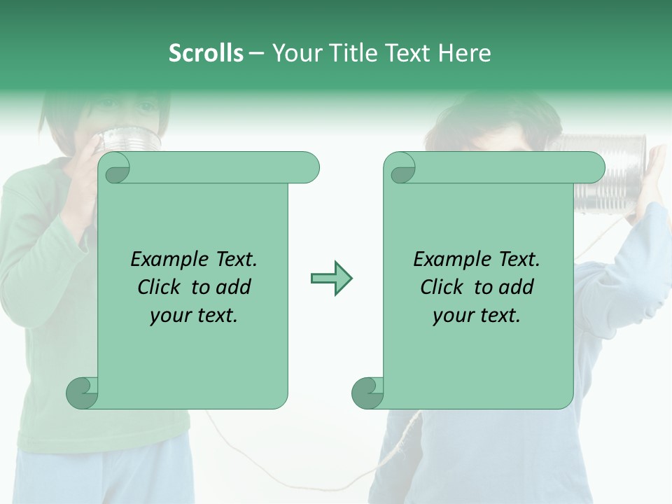 Technology Leisure Portrait PowerPoint Template