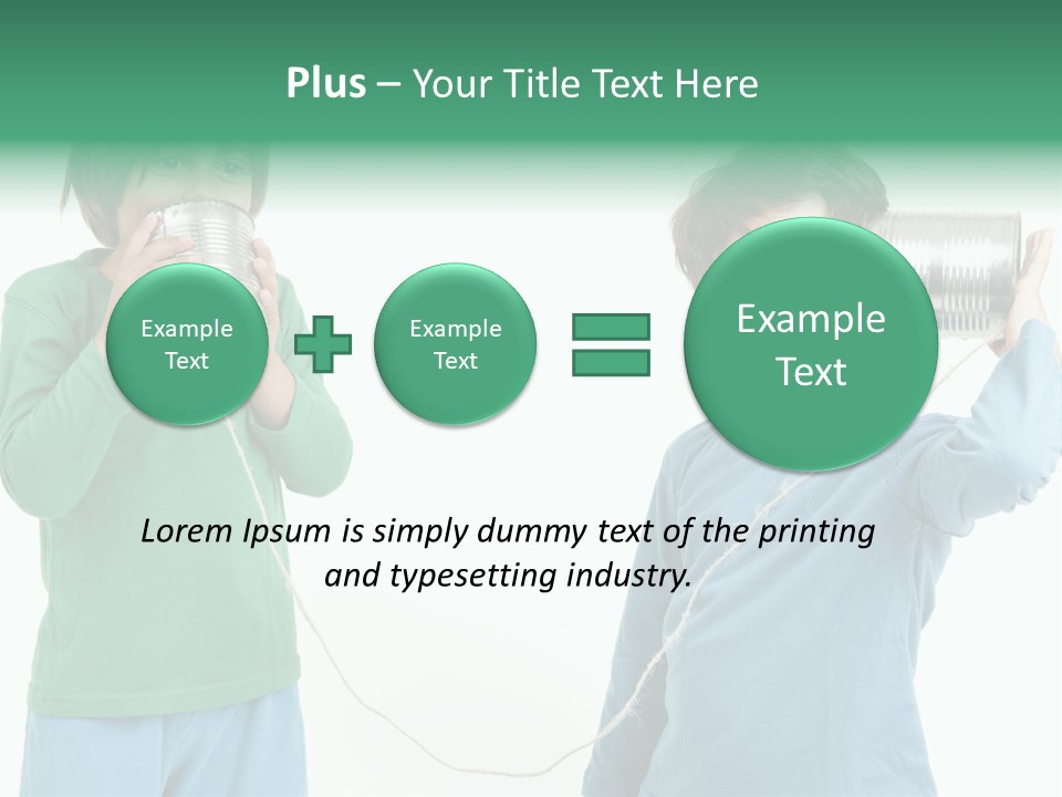 Technology Leisure Portrait PowerPoint Template