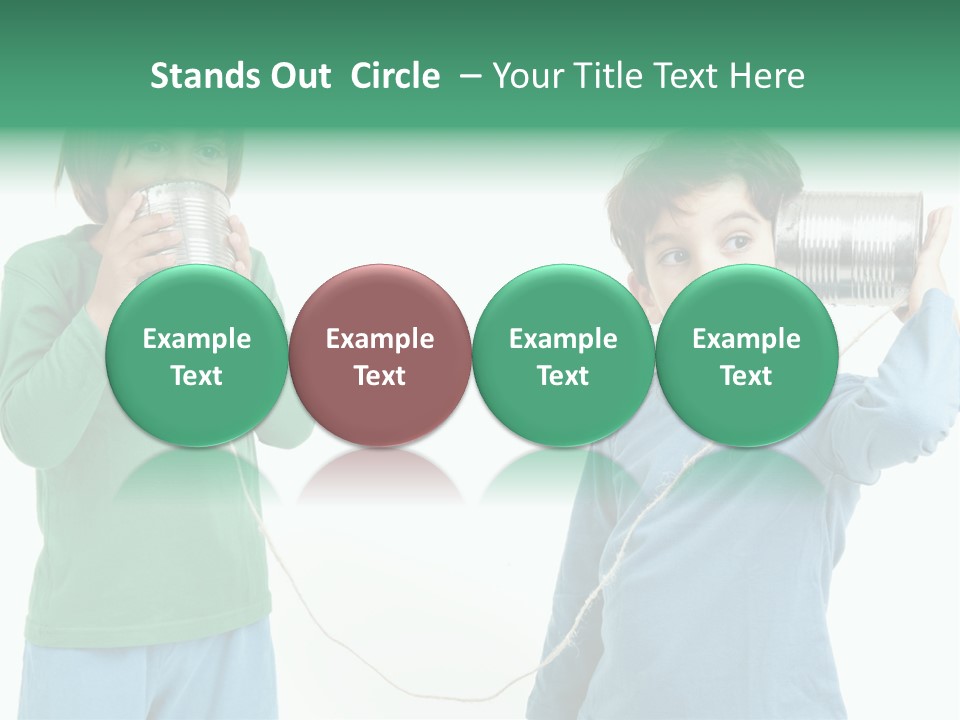 Technology Leisure Portrait PowerPoint Template