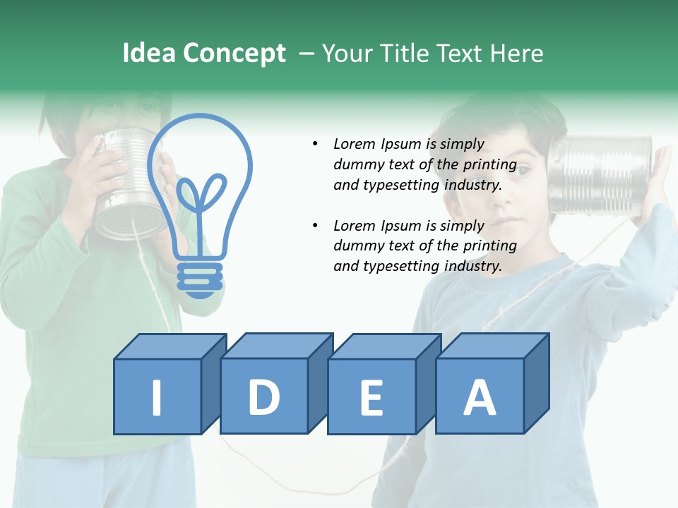 Technology Leisure Portrait PowerPoint Template